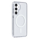 TUNIQ TUNIQ Galaxy S24 Back cover case - Magsafe silicone - White TUNIQ TUNIQ Galaxy S24 Back cover case - Magsafe silicone - White