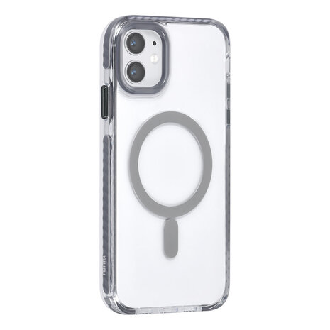 TUNIQ TUNIQ iPhone 11 Back cover case - neck cord - magsafe - Grey TUNIQ TUNIQ iPhone 11 Back cover case - neck cord - magsafe - Grey