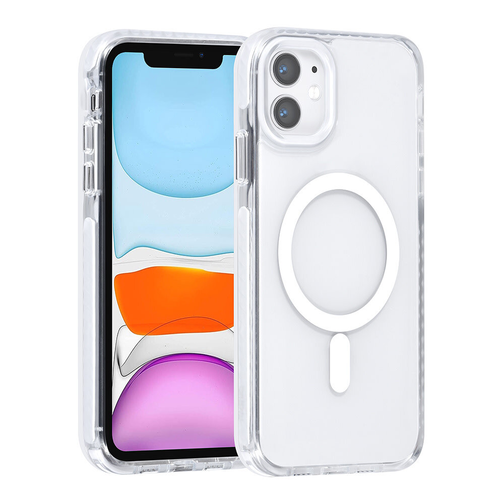 TUNIQ TUNIQ iPhone 11 Backcover hoesje neck cord - magsafe - Wit TUNIQ TUNIQ iPhone 11 Backcover hoesje neck cord - magsafe - Wit