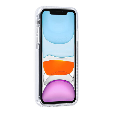 TUNIQ TUNIQ iPhone 11 Backcover hoesje neck cord - magsafe - Wit TUNIQ TUNIQ iPhone 11 Backcover hoesje neck cord - magsafe - Wit