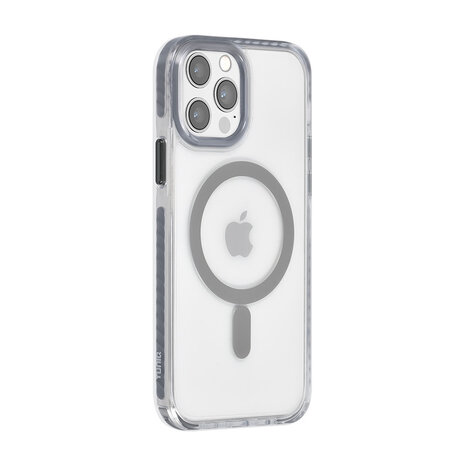 TUNIQ TUNIQ iPhone 12/12 Pro Back cover coque neck cord - magsafe - Gris TUNIQ TUNIQ iPhone 12/12 Pro Back cover coque neck cord - magsafe - Gris