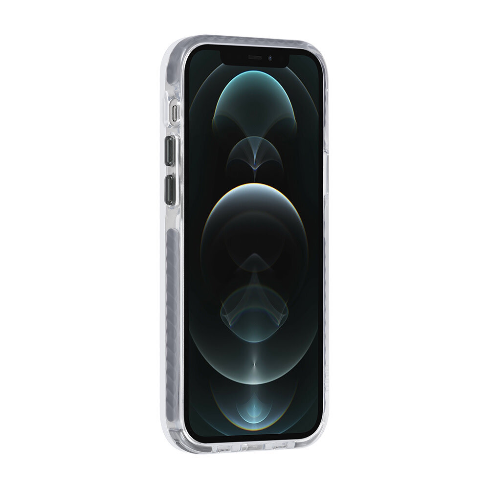 TUNIQ TUNIQ iPhone 12/12 Pro Back cover case - neck cord - magsafe - Grey TUNIQ TUNIQ iPhone 12/12 Pro Back cover case - neck cord - magsafe - Grey