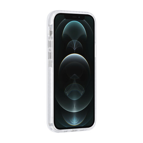 TUNIQ TUNIQ iPhone 12/12 Pro Back cover case - neck cord - magsafe - White TUNIQ TUNIQ iPhone 12/12 Pro Back cover case - neck cord - magsafe - White