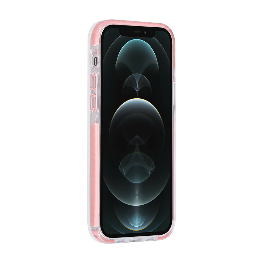 TUNIQ TUNIQ iPhone 12/12 Pro Backcover hoesje neck cord - magsafe - Roze, foto 4 van 6