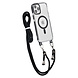 TUNIQ TUNIQ iPhone 12 Pro Max Backcover hoesje neck cord - magsafe - Zwart TUNIQ TUNIQ iPhone 12 Pro Max Backcover hoesje neck cord - magsafe - Zwart