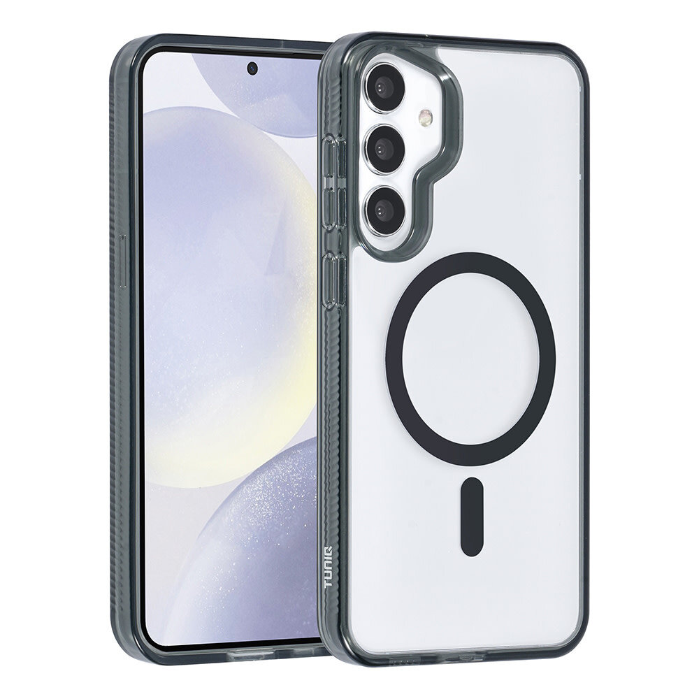 TUNIQ TUNIQ Galaxy S24 Plus Backcover hoesje Magsafe silicone - Zwart TUNIQ TUNIQ Galaxy S24 Plus Backcover hoesje Magsafe silicone - Zwart