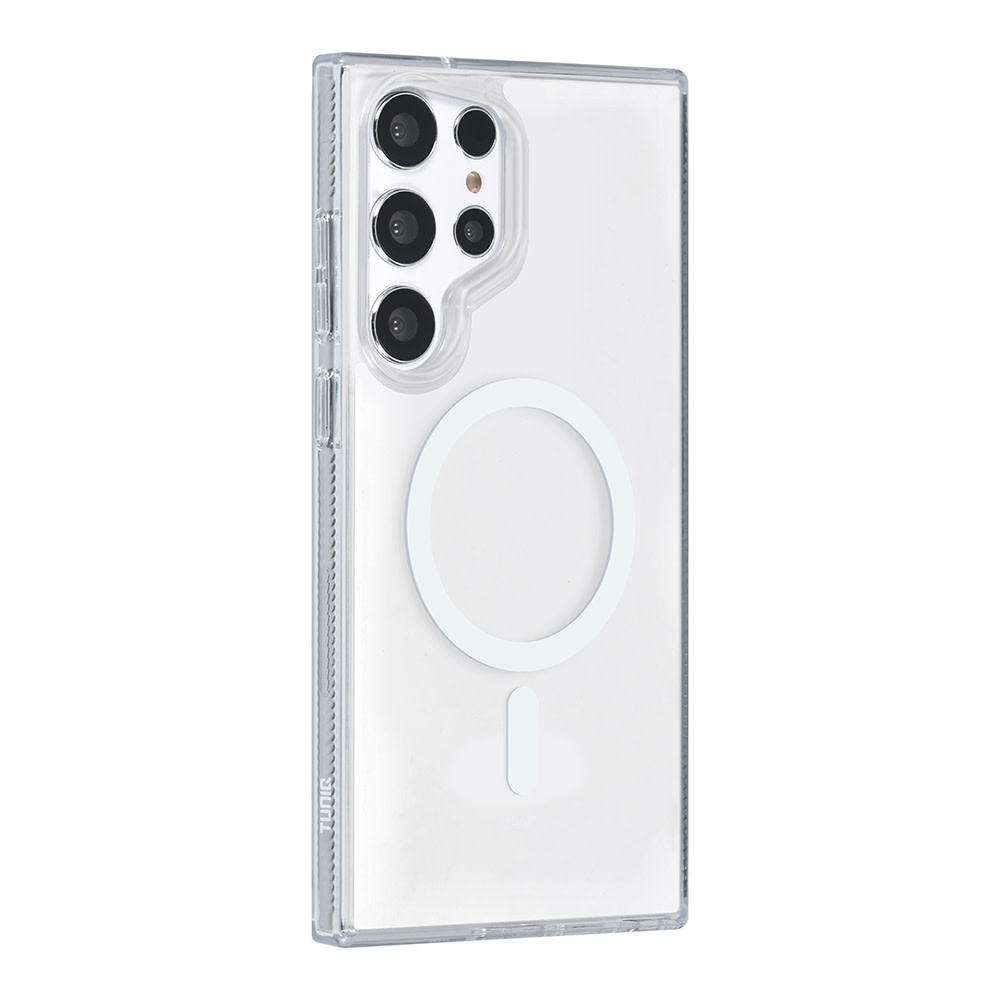 TUNIQ TUNIQ Galaxy S24 Ultra Backcover hoesje Magsafe silicone - Wit, foto 5 van 6