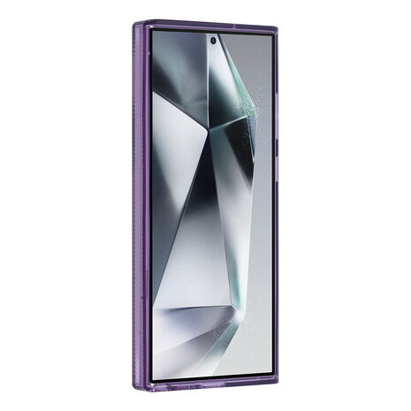 TUNIQ TUNIQ Galaxy S24 Ultra Back cover coque Magsafe silicone - Violet TUNIQ TUNIQ Galaxy S24 Ultra Back cover coque Magsafe silicone - Violet