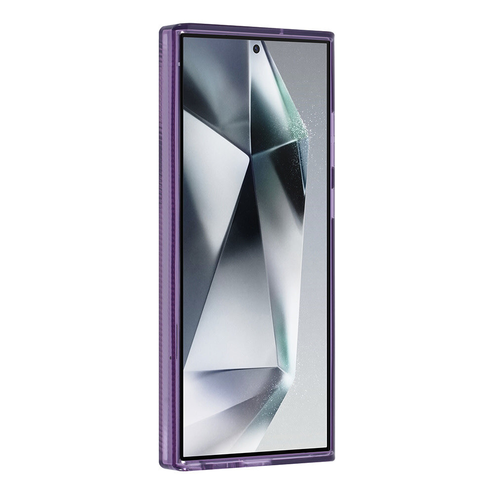 TUNIQ TUNIQ Galaxy S24 Ultra Back cover coque Magsafe silicone - Violet TUNIQ TUNIQ Galaxy S24 Ultra Back cover coque Magsafe silicone - Violet