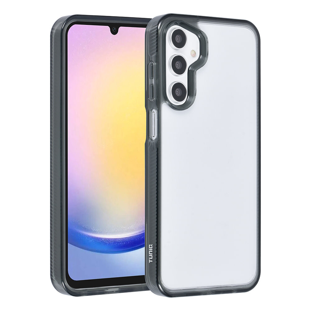 TUNIQ TUNIQ Galaxy A25 Back cover coque Silicone - Noir