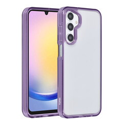 TUNIQ Galaxy A25 Back cover case - Silicone - Purple