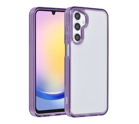 TUNIQ TUNIQ Galaxy A25 Back cover case - Silicone - Purple