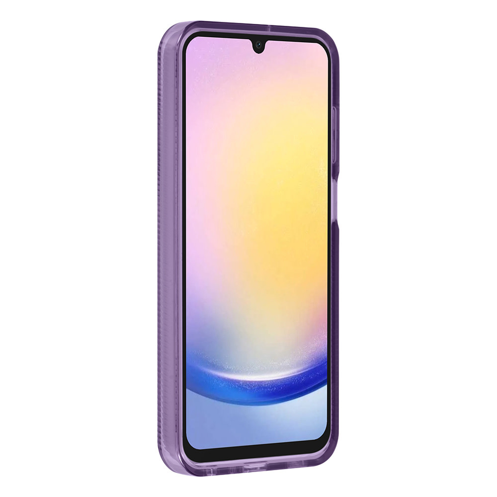 TUNIQ TUNIQ Galaxy A25 Backcover hoesje Silicone - Paars, foto 3 van 6