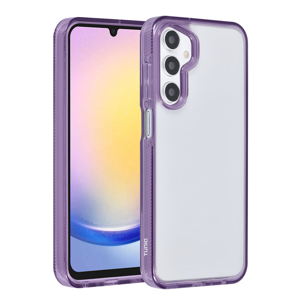 TUNIQ TUNIQ Galaxy A25 Back-Cover hul - Silicone - Lila
