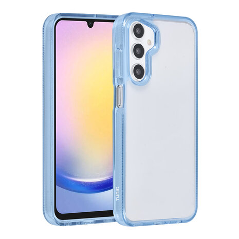 TUNIQ TUNIQ Galaxy A25 Back cover case - Silicone - Blue