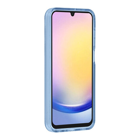 TUNIQ TUNIQ Galaxy A25 Back cover coque Silicone - Bleu