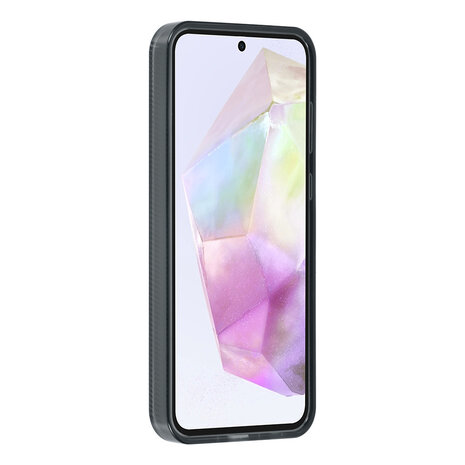 TUNIQ TUNIQ Galaxy A35 Back cover coque Silicone - Noir