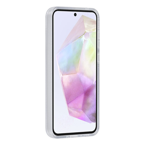 TUNIQ TUNIQ Galaxy A35 Back cover coque Silicone - Blanc