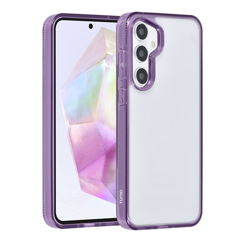 TUNIQ TUNIQ Galaxy A35 Backcover hoesje Silicone - Paars