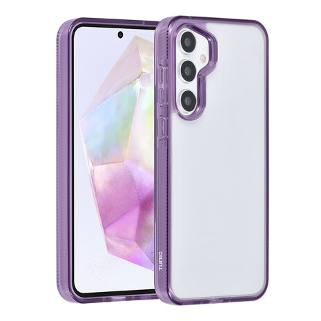 TUNIQ TUNIQ Galaxy A35 Back cover coque Silicone - Violet