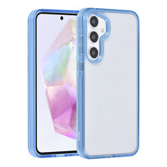 TUNIQ Galaxy A35 Back cover coque Silicone - Bleu