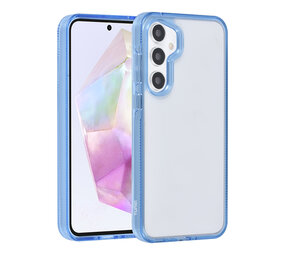 TUNIQ TUNIQ Galaxy A35 Backcover hoesje Silicone - Blauw