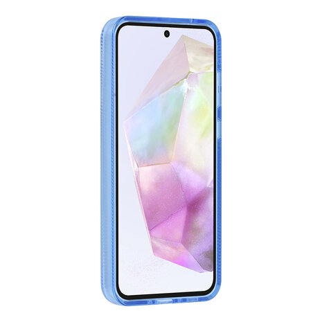 TUNIQ TUNIQ Galaxy A35 Back cover case - Silicone - Blue