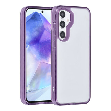 TUNIQ TUNIQ Galaxy A55 Back cover case - Silicone - Purple