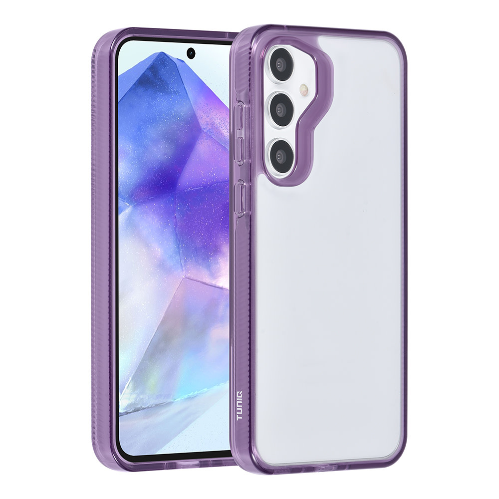 TUNIQ TUNIQ Galaxy A55 Backcover hoesje Silicone - Paars
