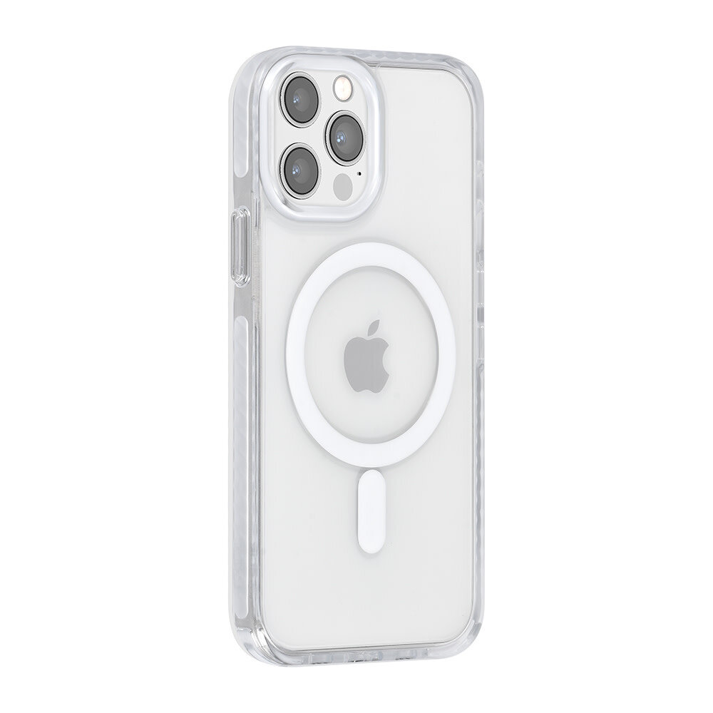 TUNIQ TUNIQ iPhone 12/12 Pro Back cover coque neck cord - magsafe - Blanc TUNIQ TUNIQ iPhone 12/12 Pro Back cover coque neck cord - magsafe - Blanc