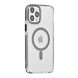 TUNIQ TUNIQ iPhone 12 Pro Max Back cover case - neck cord - magsafe - Grey TUNIQ TUNIQ iPhone 12 Pro Max Back cover case - neck cord - magsafe - Grey