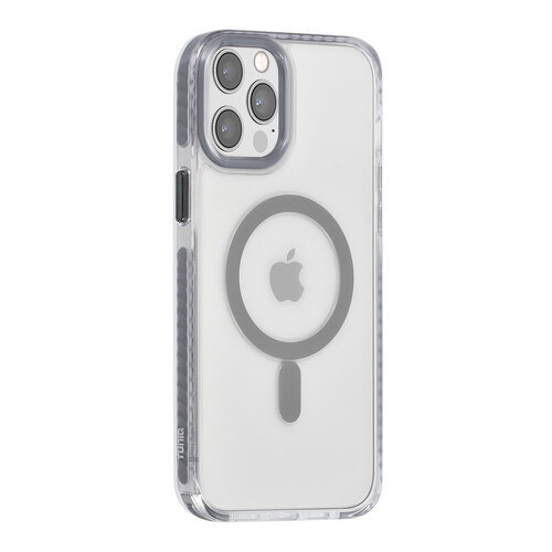TUNIQ TUNIQ iPhone 12 Pro Max Back cover case - neck cord - magsafe - Grey