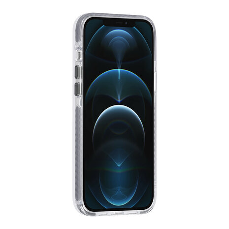 TUNIQ TUNIQ iPhone 12 Pro Max Back cover case - neck cord - magsafe - Grey TUNIQ TUNIQ iPhone 12 Pro Max Back cover case - neck cord - magsafe - Grey