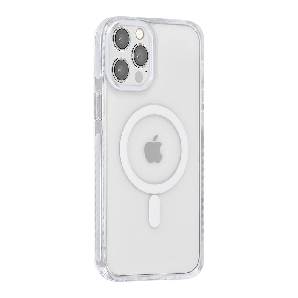 TUNIQ TUNIQ iPhone 12 Pro Max Backcover hoesje neck cord - magsafe - Wit, foto 3 van 6