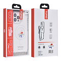 TUNIQ TUNIQ iPhone 12 Pro Max Back cover case - neck cord - magsafe - White