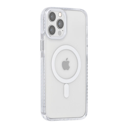 TUNIQ TUNIQ iPhone 12 Pro Max Back cover case - neck cord - magsafe - White