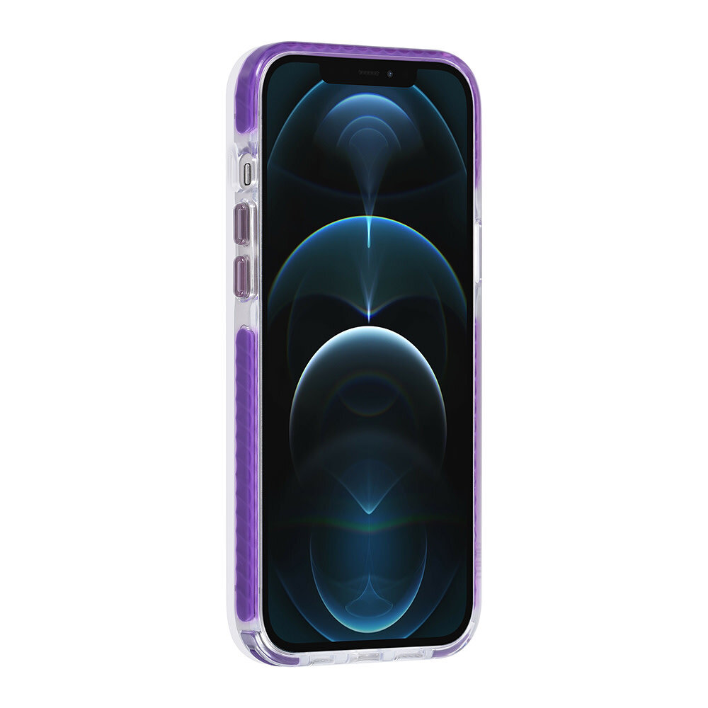 TUNIQ TUNIQ iPhone 12 Pro Max Back cover case - neck cord - magsafe - Purple TUNIQ TUNIQ iPhone 12 Pro Max Back cover case - neck cord - magsafe - Purple