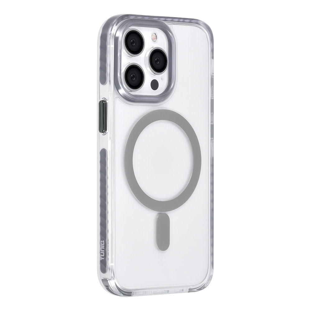 TUNIQ TUNIQ iPhone 13 Pro Backcover hoesje neck cord - magsafe - Grijs, foto 3 van 6