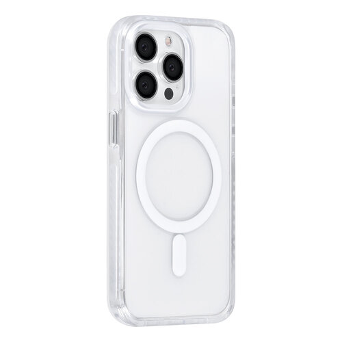 TUNIQ TUNIQ iPhone 13 Pro Back cover coque neck cord - magsafe - Blanc