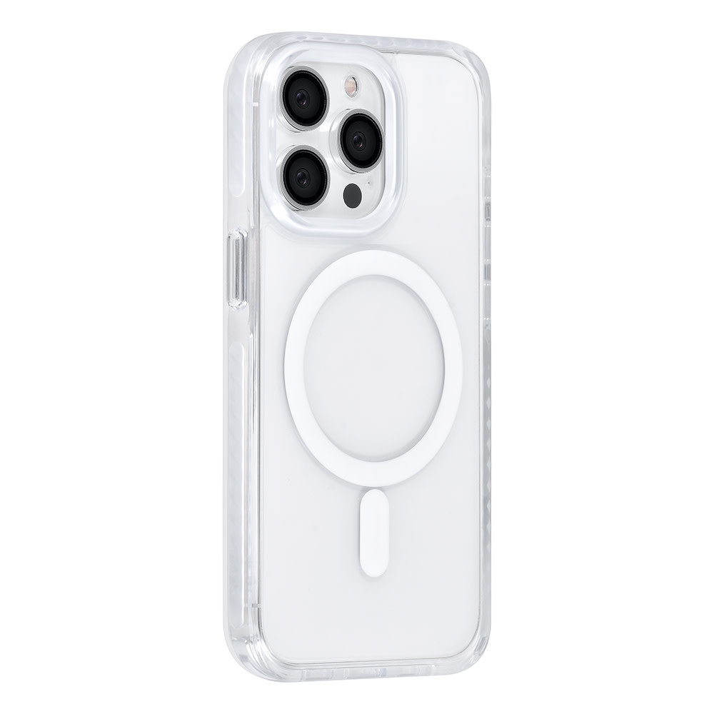 TUNIQ TUNIQ iPhone 13 Pro Backcover hoesje neck cord - magsafe - Wit, foto 3 van 6