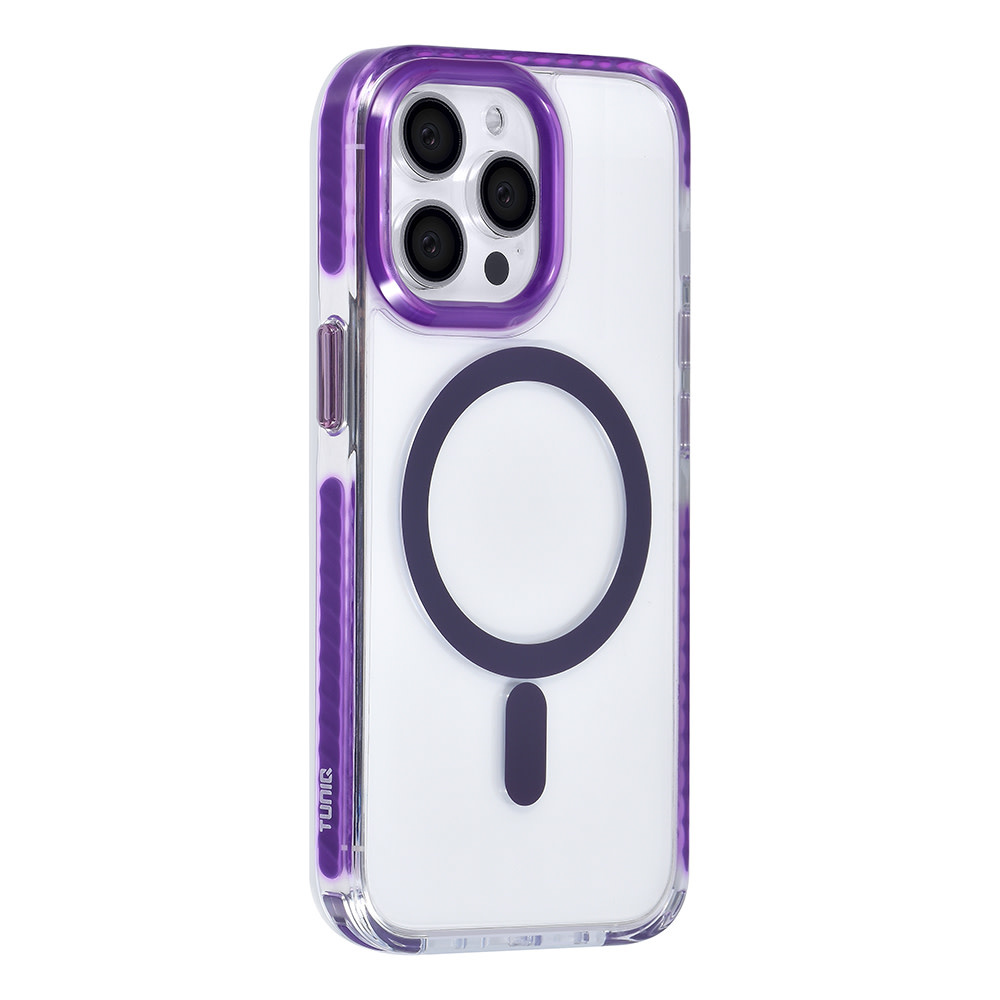 TUNIQ TUNIQ iPhone 13 Pro Backcover hoesje neck cord - magsafe - Paars, foto 3 van 6