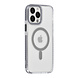 TUNIQ TUNIQ iPhone 13 Pro Max Back cover case - neck cord - magsafe - Grey TUNIQ TUNIQ iPhone 13 Pro Max Back cover case - neck cord - magsafe - Grey