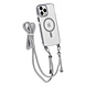 TUNIQ TUNIQ iPhone 13 Pro Max Back cover case - neck cord - magsafe - Grey TUNIQ TUNIQ iPhone 13 Pro Max Back cover case - neck cord - magsafe - Grey