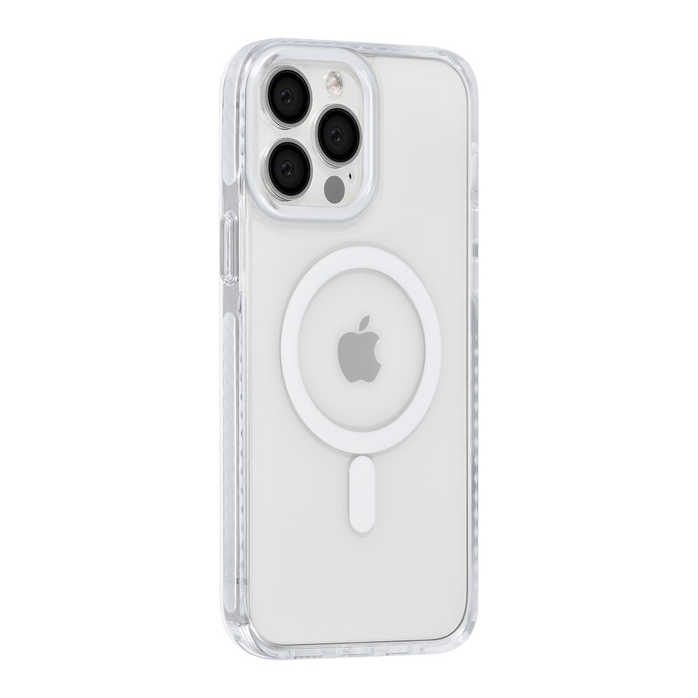 TUNIQ TUNIQ iPhone 13 Pro Max Backcover hoesje neck cord - magsafe - Wit, foto 3 van 6
