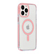TUNIQ TUNIQ iPhone 13 Pro Max Back cover case - neck cord - magsafe - Pink TUNIQ TUNIQ iPhone 13 Pro Max Back cover case - neck cord - magsafe - Pink