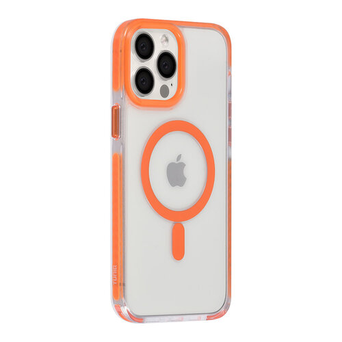 TUNIQ TUNIQ iPhone 13 Pro Max Back cover coque neck cord - magsafe - Orange