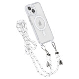 TUNIQ TUNIQ iPhone 14 Backcover hoesje neck cord - magsafe - Wit TUNIQ TUNIQ iPhone 14 Backcover hoesje neck cord - magsafe - Wit