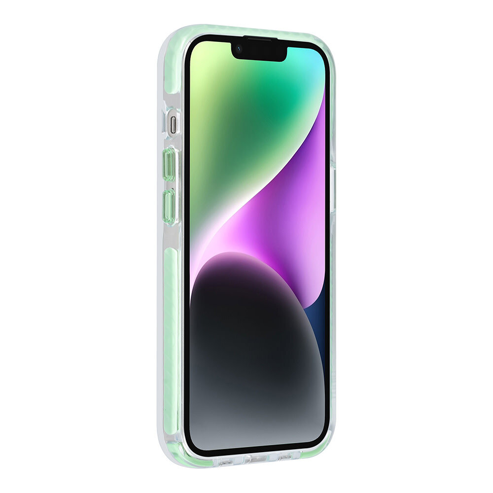 TUNIQ TUNIQ iPhone 14 Back-Cover hul - neck cord - magsafe - Grün TUNIQ TUNIQ iPhone 14 Back-Cover hul - neck cord - magsafe - Grün