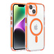 TUNIQ TUNIQ iPhone 14 Backcover hoesje neck cord - magsafe - Oranje TUNIQ TUNIQ iPhone 14 Backcover hoesje neck cord - magsafe - Oranje