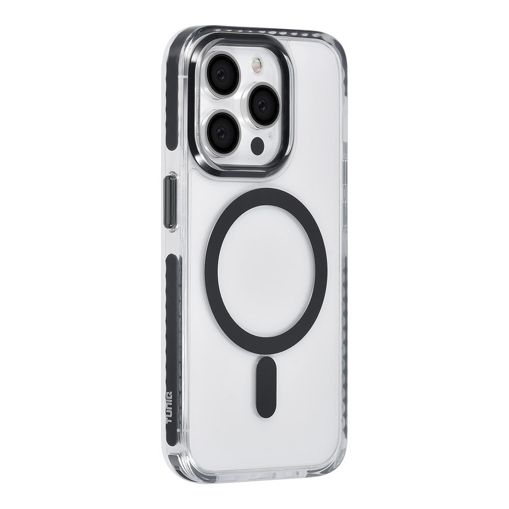 TUNIQ TUNIQ iPhone 14 Pro Back cover case - neck cord - magsafe - Black TUNIQ TUNIQ iPhone 14 Pro Back cover case - neck cord - magsafe - Black